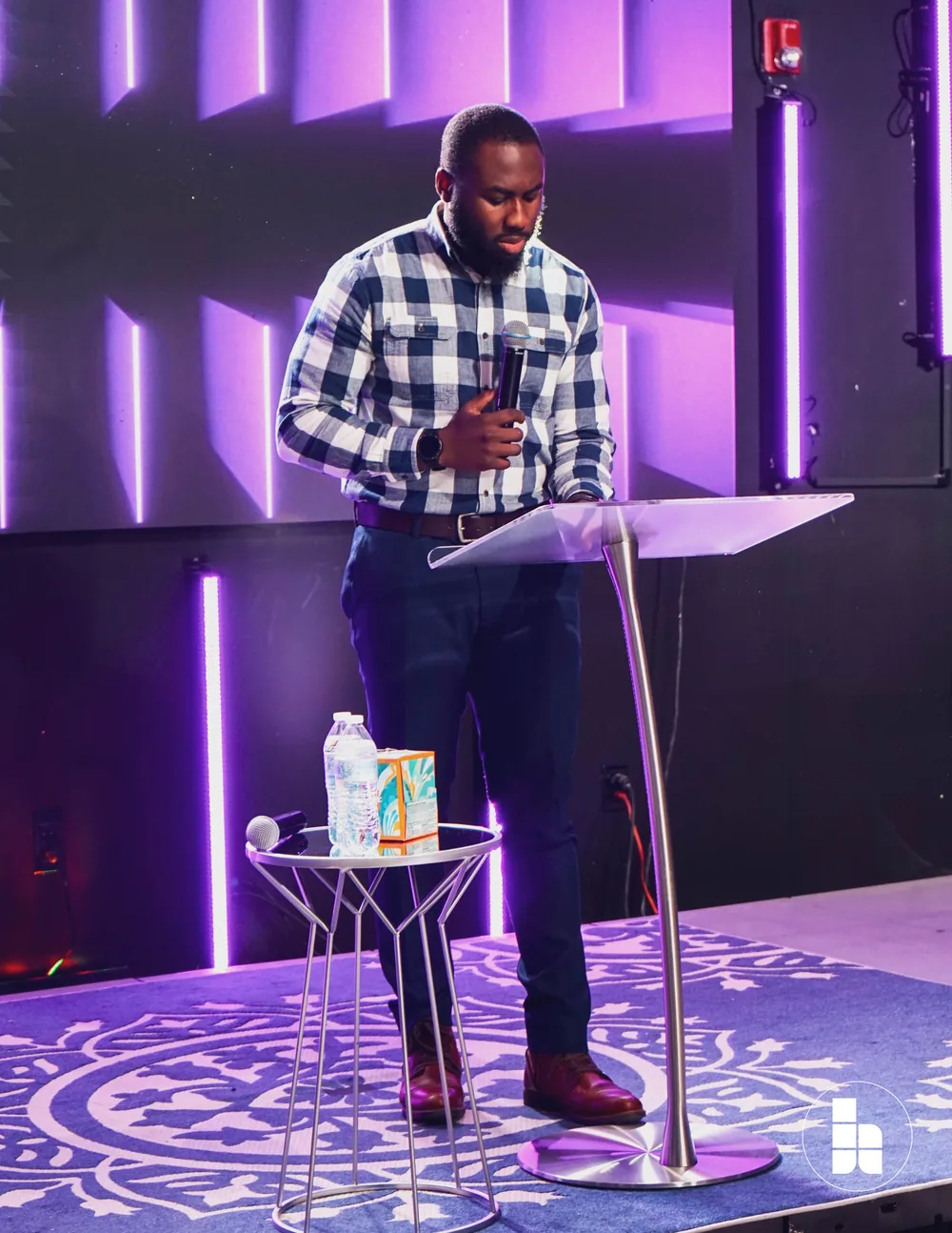 A member of Jubilee Place at a midweek gathering