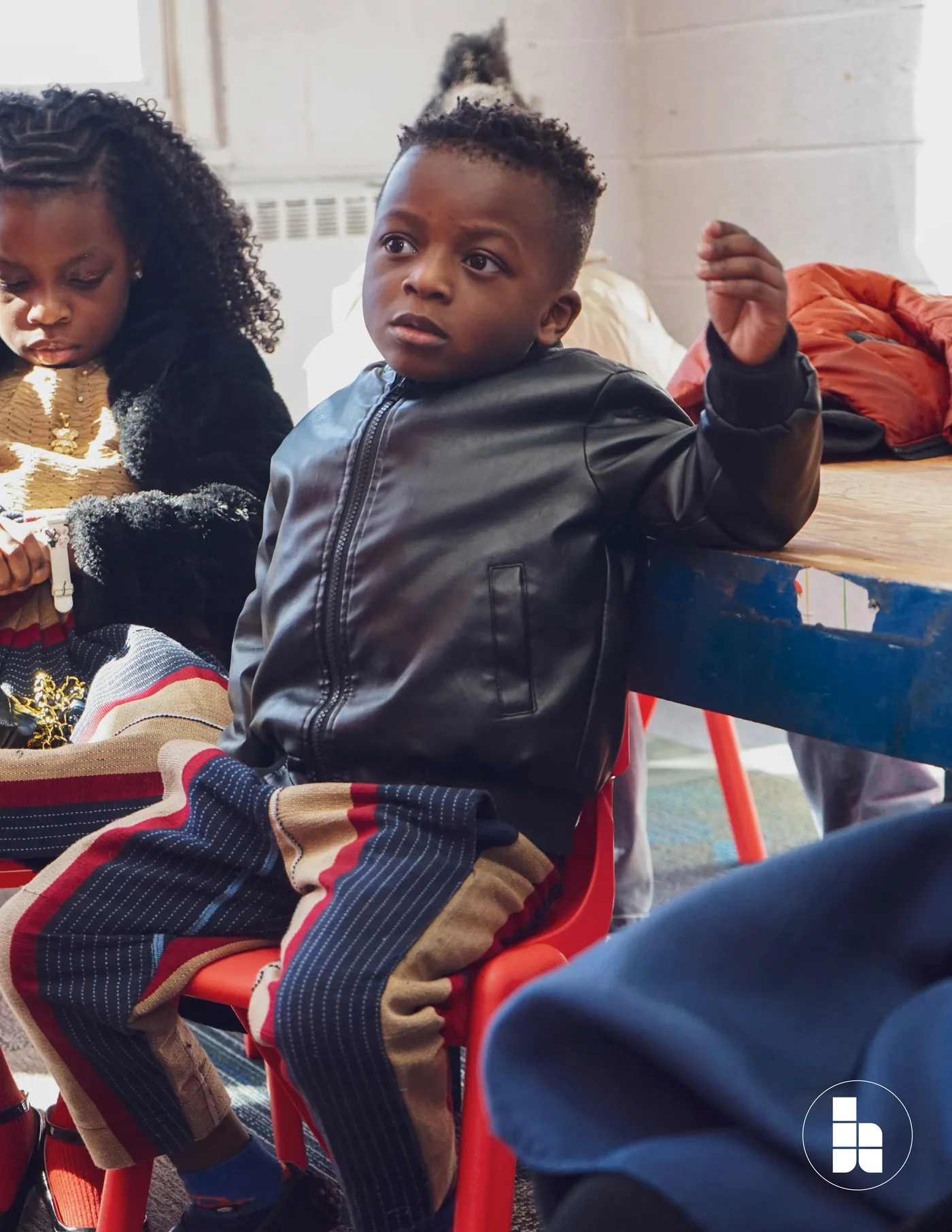A child during a Jubilee Kids session