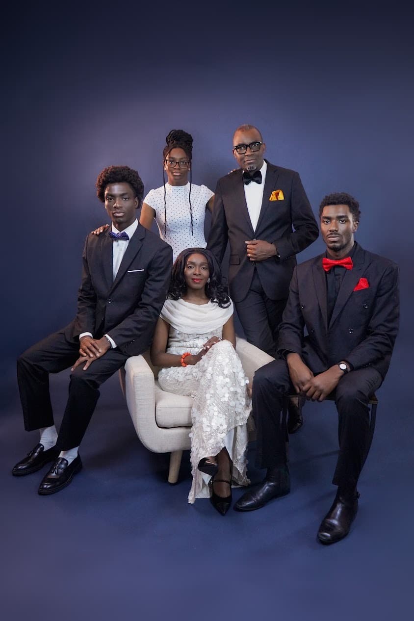Pastors Ben and Dorcas Olanrewaju with their children Jesse, Theo and Anita